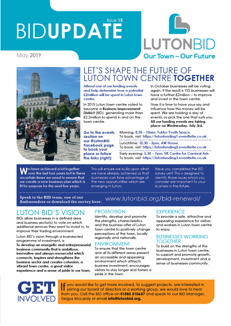 Newsletter May 2019